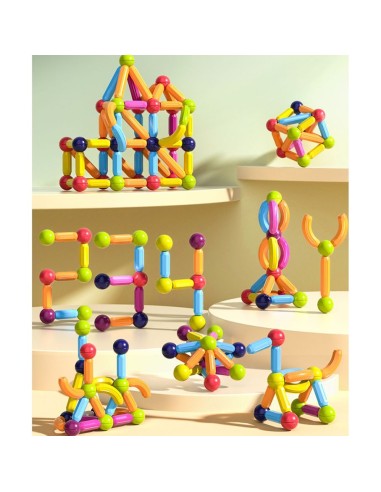 Stambus magnetinis konstruktorius 64...