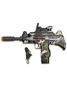 Žaislinis šautuvas Automatic UZI su garsais ir šviesa