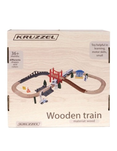 Medinis greitasis traukinukas su...