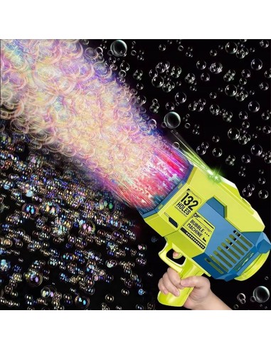 Muilo burbulų šautuvas Bazooka + USB...