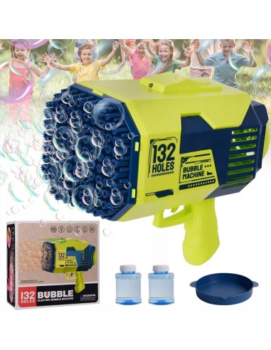 Muilo burbulų šautuvas Bazooka + USB...
