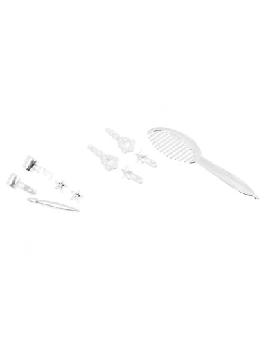 Šviesiaplaukė lėlės galva plaukų...