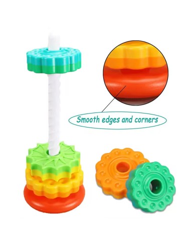 Spiralinė piramidė su dantračiais...