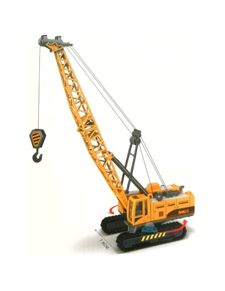 Scale Truck 1:55 Model kranas su 360 laipsnių pasukimu ir kabliu