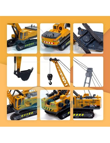 Scale Truck 1:55 Model kranas su 360...