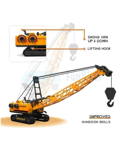 Scale Truck 1:55 Model kranas su 360...