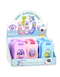 Muzikinis užverčiamas telefonas 13,5 cm 2