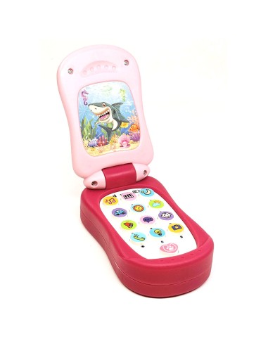 Muzikinis užverčiamas telefonas 13,5 cm