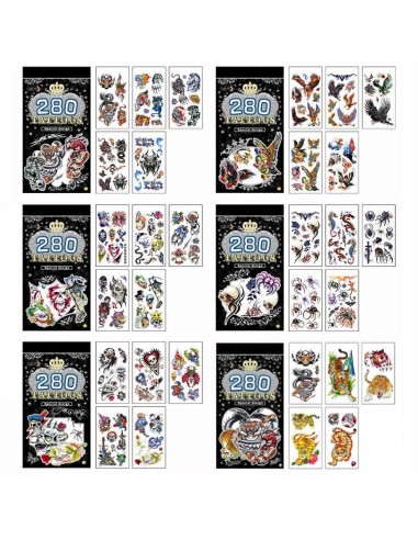 Įvairios tatuiruotės vaikams