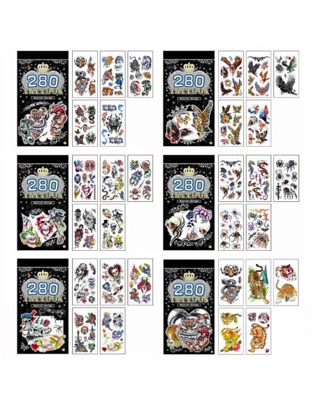 Įvairios tatuiruotės vaikams