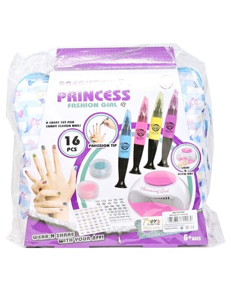 Nagų priežiūros rinkinys Princess Fashion Girl