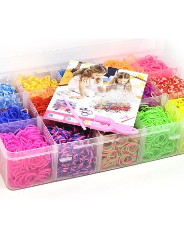 XL Gumyčių rinkinys apyrankių gamybai