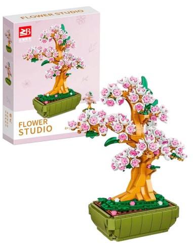 Konstruktorius žydinčios sakūros grožis Jūsų namuose Flower Studio