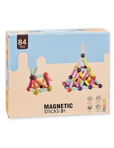 Stambus magnetinis konstruktorius 84 detalės