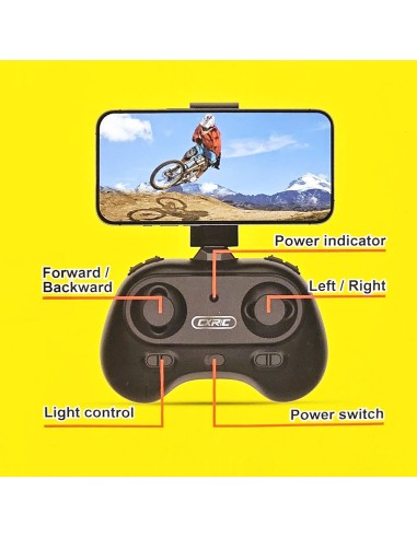 Valdoma mašina su kamera Wi-Fi  CX-91