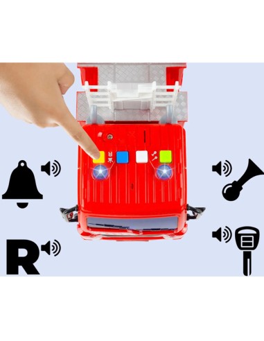 Gaisrinė mašina su prailginamomis...
