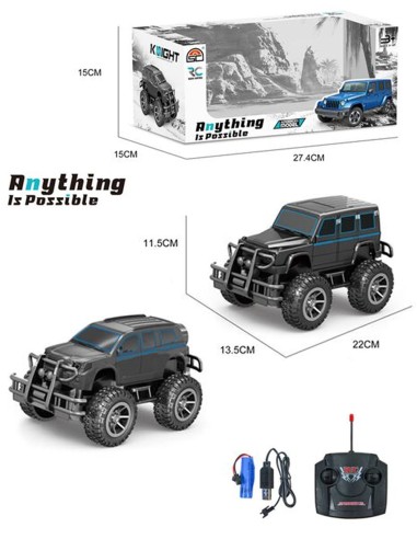 RC SWAT automobilis su įkrovikliu ir USB