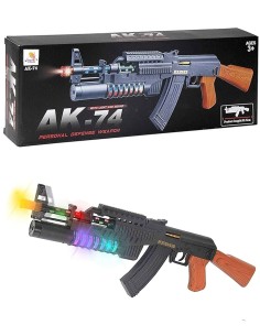 Šviečiantis šautuvas AK74 52cm
