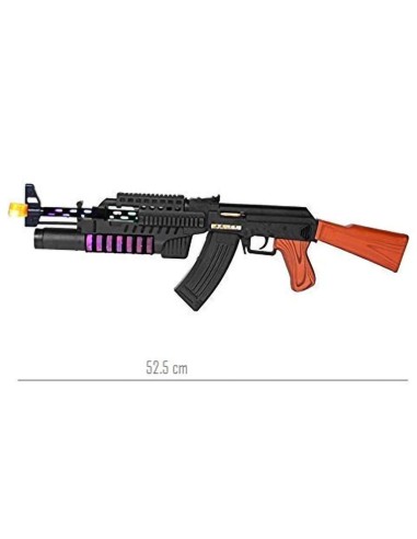 Šviečiantis šautuvas AK74 52cm