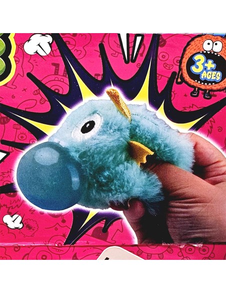 Pliušinis antistresinis monstriukas „Lean Toys“ su vandens perliukais (6 cm)