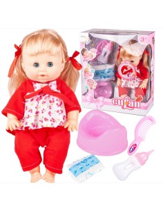 Lėlė su priežiūrose...