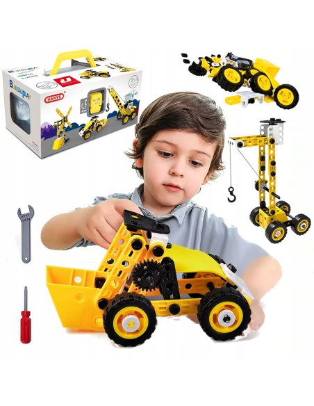 Konstruktorius 8 in 1, statybinė technika