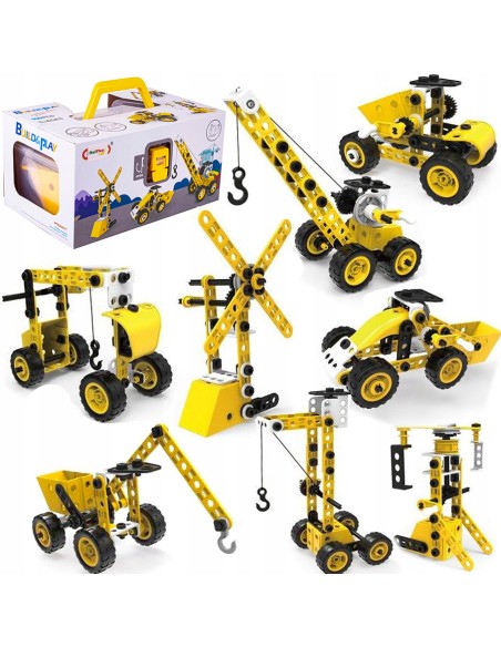 Konstruktorius 8 in 1, statybinė technika