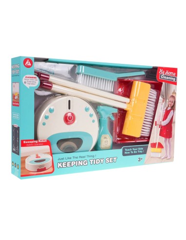 Valymo rinkinys su dulkių siurbliu