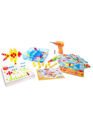 3 in 1 Mozaika su varžtais ir...