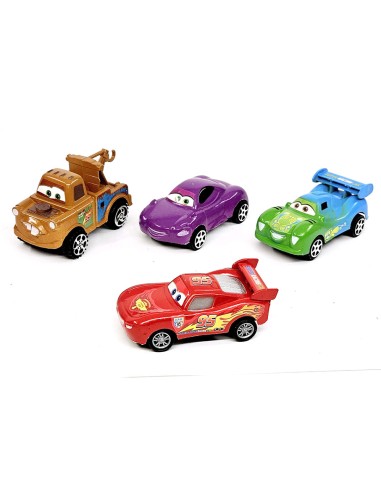 Filmuko personažai - 4 automobilių...
