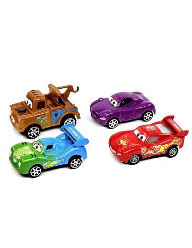 Filmuko personažai - 4 automobilių...
