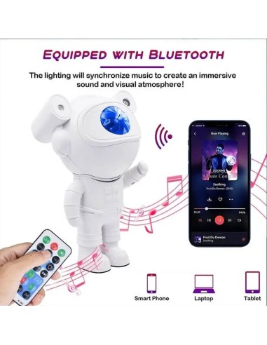 Naktinis šviestuvas-migdukas su pultu...