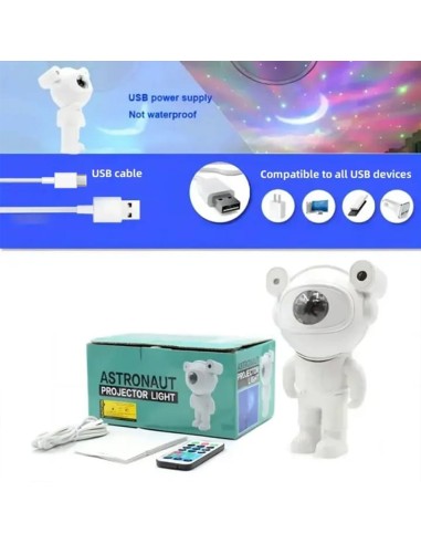 Naktinis šviestuvas-migdukas su pultu...