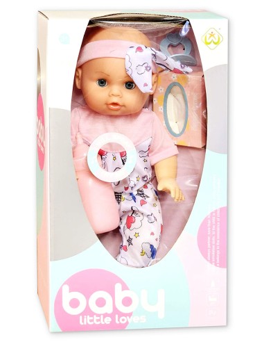 Miela lėlė kūdikis su priedais YL130-6