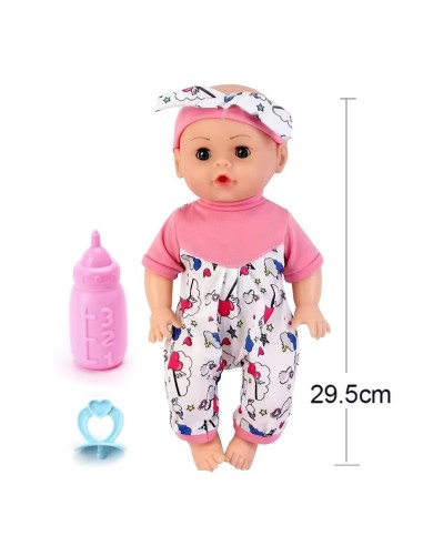 Miela lėlė kūdikis su priedais YL130-6