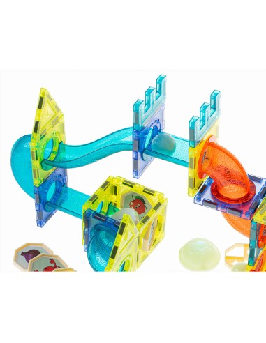 Magnetiniai blokai su šviečiančiu...