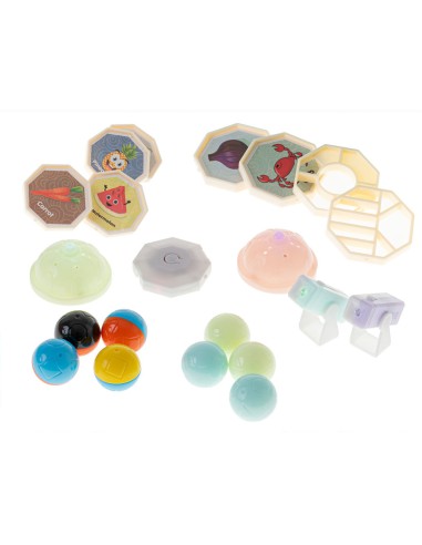 Magnetiniai blokai su šviečiančiu...