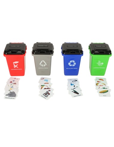 Mokomasis žaidimas „Rūšiuok šiukšles“...