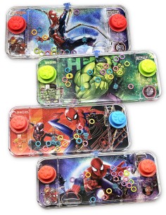 Water Game, žaidimas į kelionę, spalvoti žiedai - Herojai