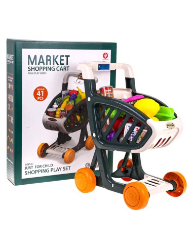 Prekių krepšelis su šviesos ir...