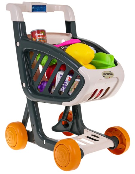 Prekių krepšelis su šviesos ir muzikos funkcija 41 vnt.