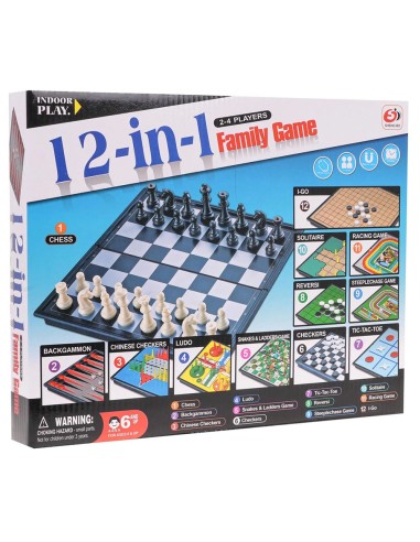12 in 1 žaidimų rinkinys S4406