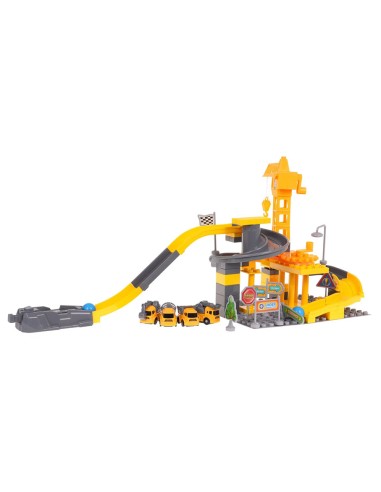 Statybvietė su transporto priemonėmis...