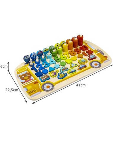 Montessori medinis rūšiavimo padas 5...