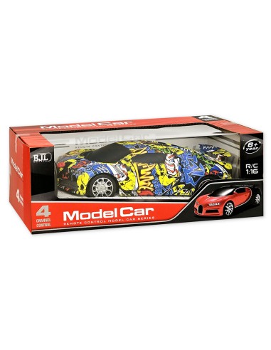 Greitas RC automobilis su Graffiti...