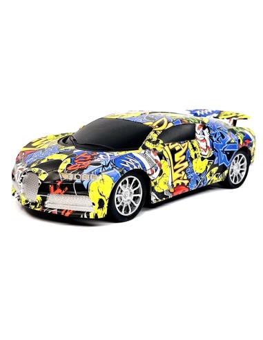Greitas RC automobilis su Graffiti...