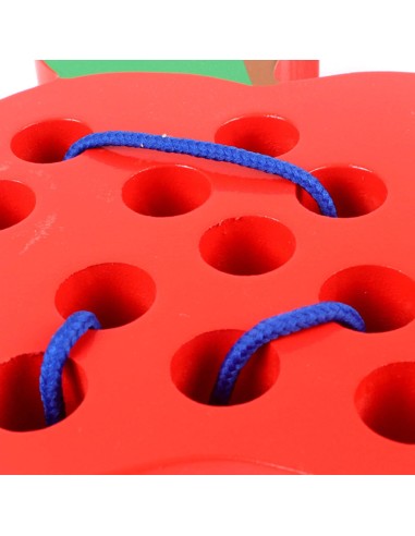 Medinis žaislas - Arbūzas su virvute...