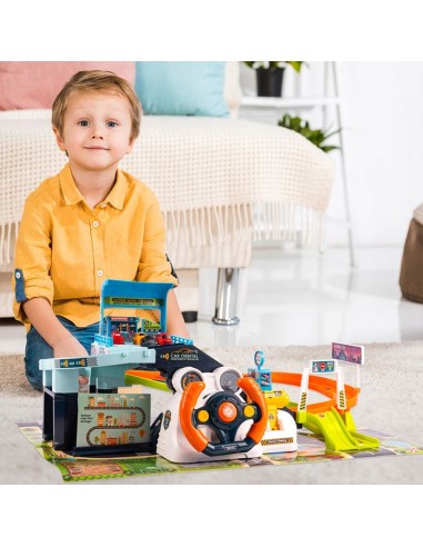 Interaktyvus garažas su kliūčių ruožu...