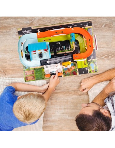 Interaktyvus garažas su kliūčių ruožu...