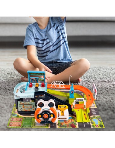 Interaktyvus garažas su kliūčių ruožu...